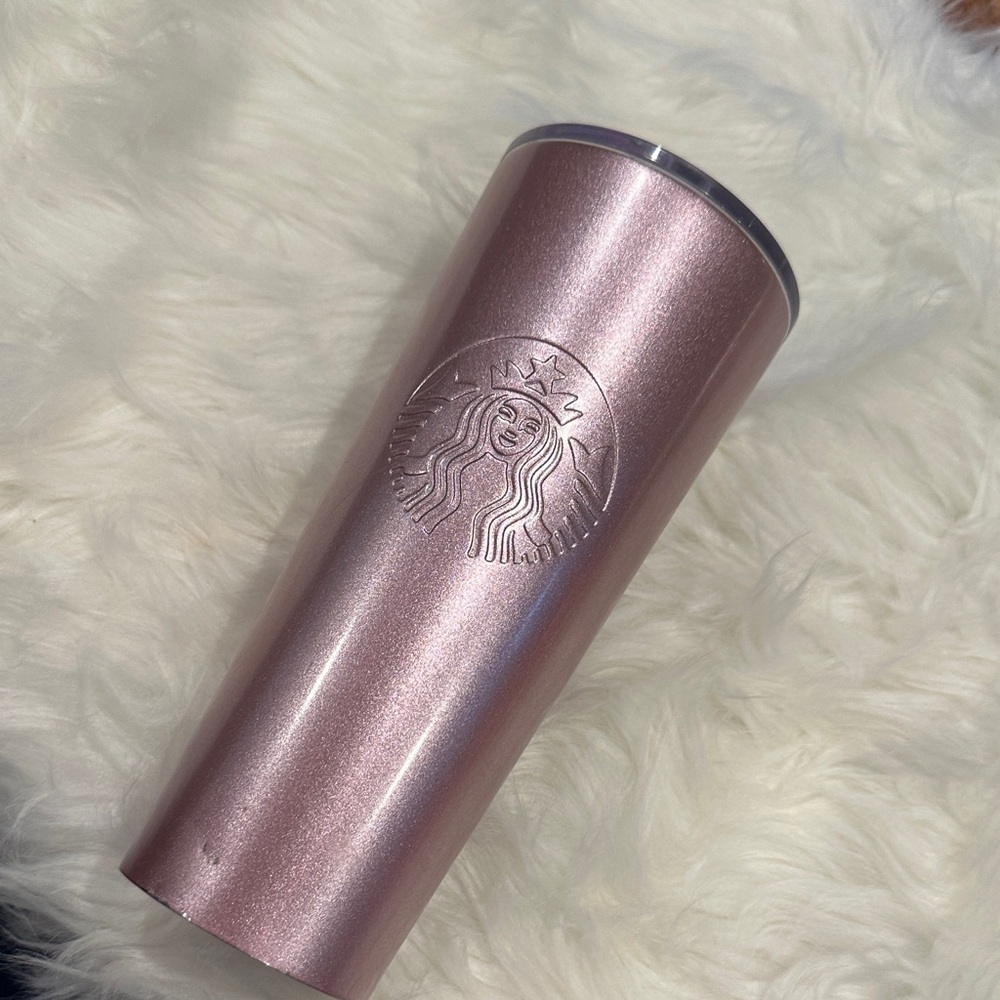 Starbucks Metallic Rose Tumbler